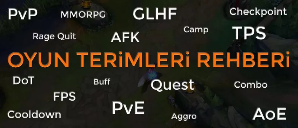 Yeni Baslayanlar Icin Oyun Terimleri Sozlugu Oyun Ici Hedefler Ve Mekanikler