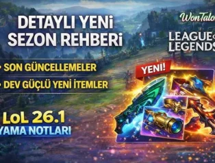 League of Legends Yama Notları (Güncel)