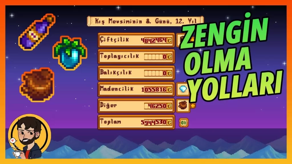Stardew Valley Para Kazanma Rehberi Maden Isleme Ve Katma Deger Mantigi