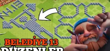 Clash of Clans 13. Seviye Köy Düzeni 2026 Güncel Rehberi