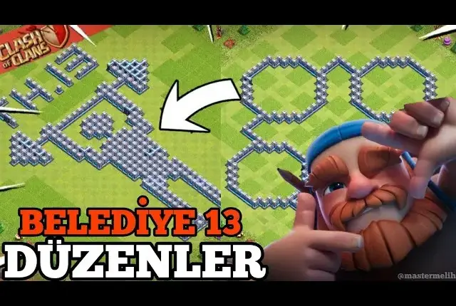 Clash of Clans 13. Seviye Köy Düzeni 2026 Güncel Rehberi