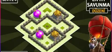 Clash of Clans 4. Seviye Köy Düzeni 2026 Güncel Rehberi