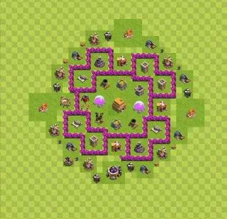 Clash of Clans 6. Seviye Köy Düzeni 2026 Güncel Rehberi