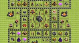 Clash of Clans 9. Seviye Köy Düzeni 2026 Güncel Rehberi