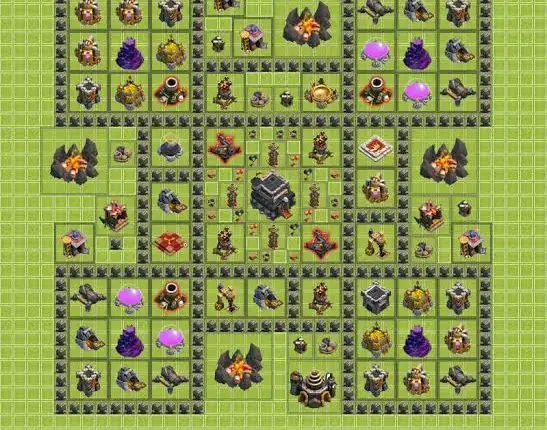 Clash of Clans 9. Seviye Köy Düzeni 2026 Güncel Rehberi